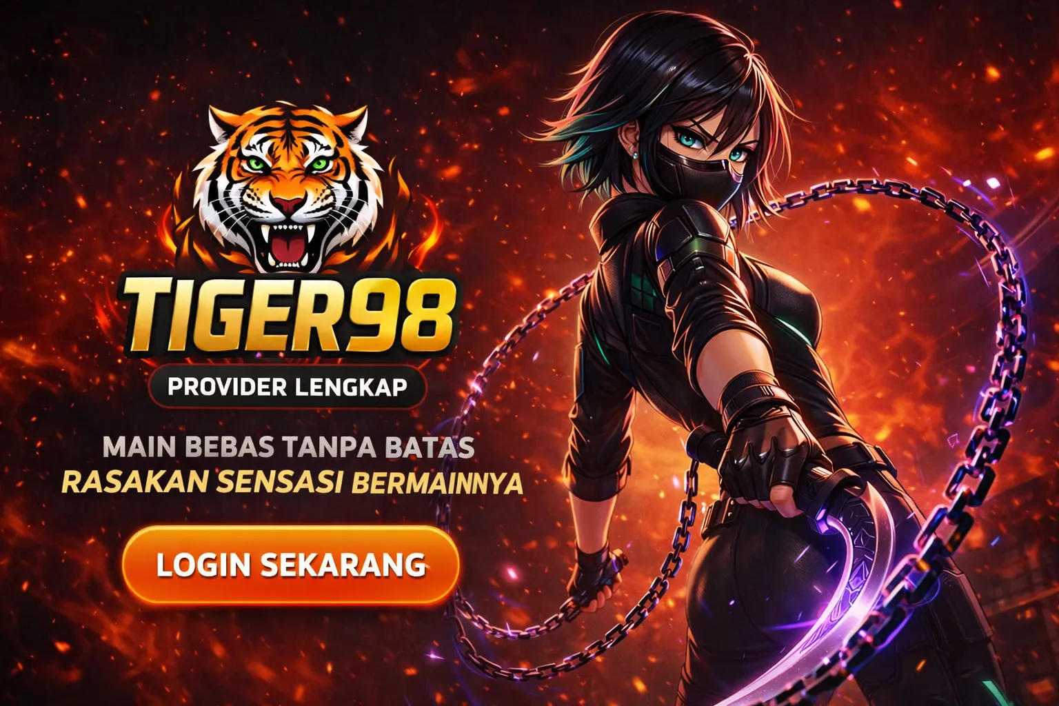 Galeri foto TIGER98 • Dominasi Arena Digital Dengan Gaya Buas! di Jakarta
